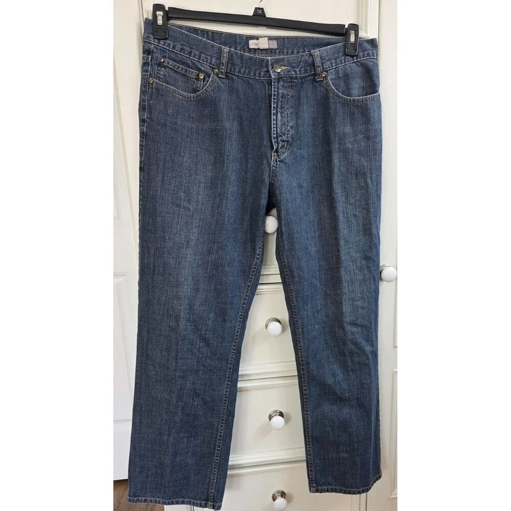 Joseph Abboud Jeans Mens Blue Medium Wash 100% Cotton Denim 36x32